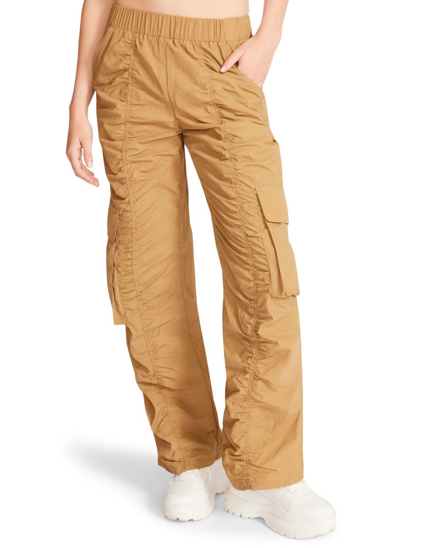 Beige Steve Madden Kenzie Women\'s Pants | PH 9128WZQ